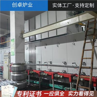 稀土原材料煅燒輥道爐